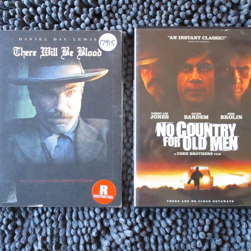 There Will Be Blood and No Country for Old Men DVD Set